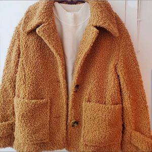 NWOT Free People So Soft Teddy Coat